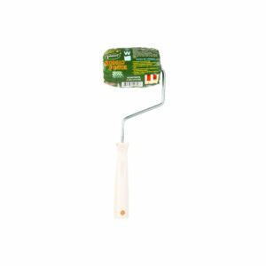 RODILLO BLANCO C/VERDE 4" PINTOR