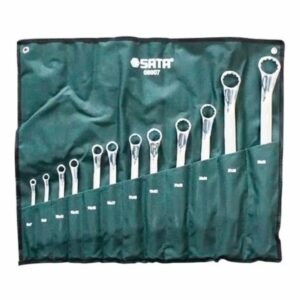 JUEGO DE LLAVES ESTRELLA SATA 12 PIEZAS MILIMETRICOS