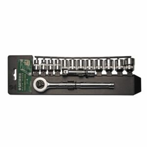 JUEGO DADOS HEXAGONALES DE 3/8" 14 PIEZAS   GL09523EM