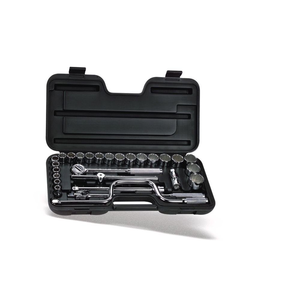 JUEGO DE DADOS ENC.1/2" 29PZA 10-32MM