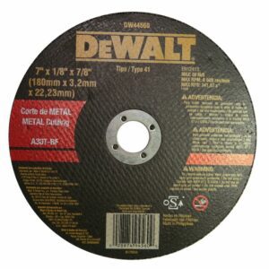 DISCO CORTE METAL 7" DW44560