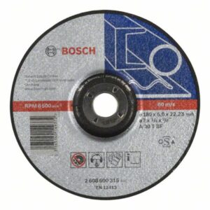 DISCO ABRASIVO DESBASTE EXPERT FOR METAL 115X6.0 (DEPRIMIDO)