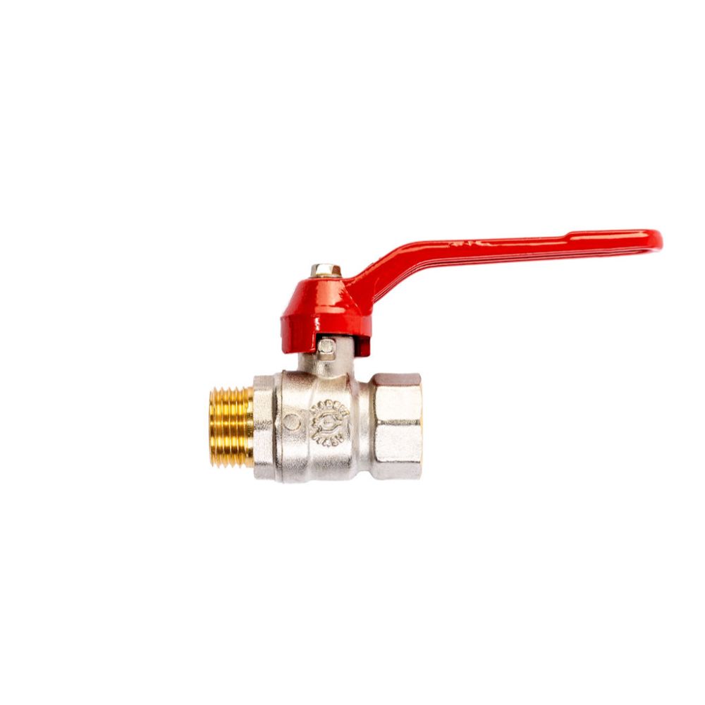 VÁLVULA ESFÉRICA LIVIANA 1/2" HEMBRE - MACHO.