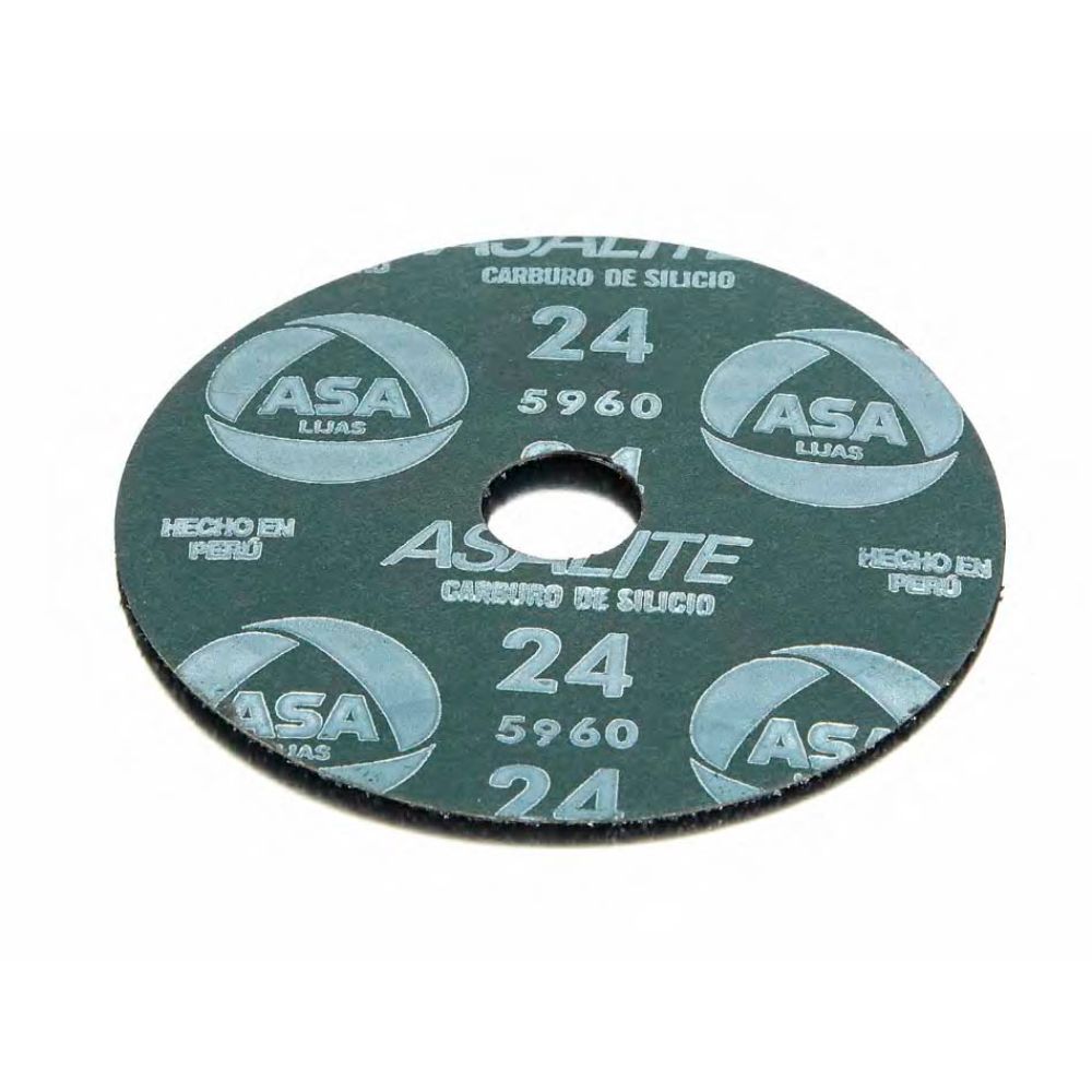 DISCO FIBRA ASALITE 5" GRANO 24