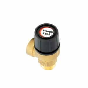 VÁLVULA DE SEGURIDAD 1/2" BRONCE 4 BAR