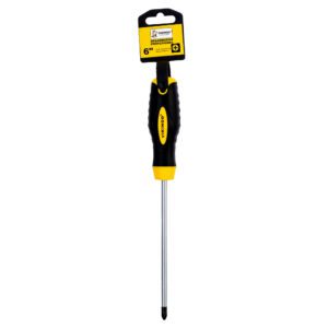 DESARMADOR PROFESIONAL. CRUZ #2 X 6"