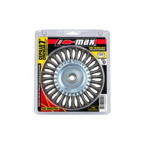 CEPILLO CIRCULAR 7" ACERO TRENZADO C/T