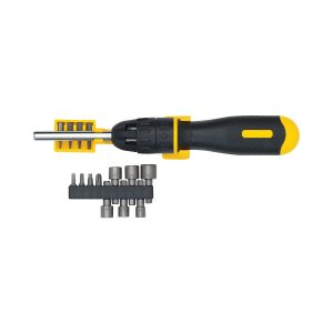 DESARMADOR RATCHET CON 20PUNTA  INTERCAMBIABLE