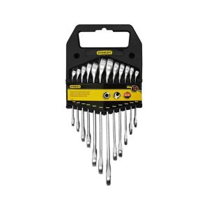 LLAVES COMBINADAS JUEGO 12PIEZAS. (SAE/MM)