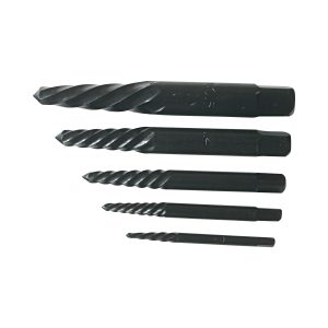 JUEGO EXTRACTOR PARA TORNILLO 5 PIEZAS 5/64"-19/64"