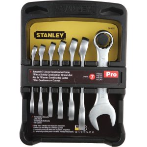LLAVES MIXTAS CORTAS JUEGO 7 PIEZAS 10M-18M