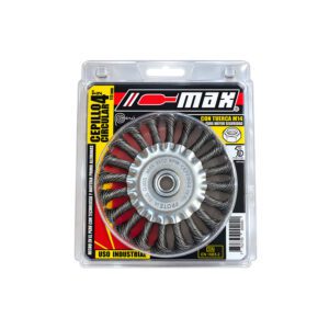 CEPILLO CIRCULAR 4.1/2" ACERO TRENZADO C/T